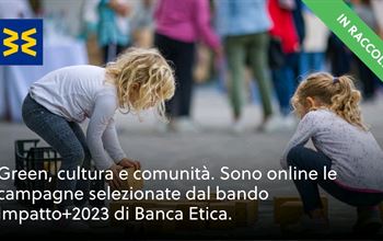 Al via la raccolta fondi dei 19 progetti selezionati nel bando Impatto+ 2023 